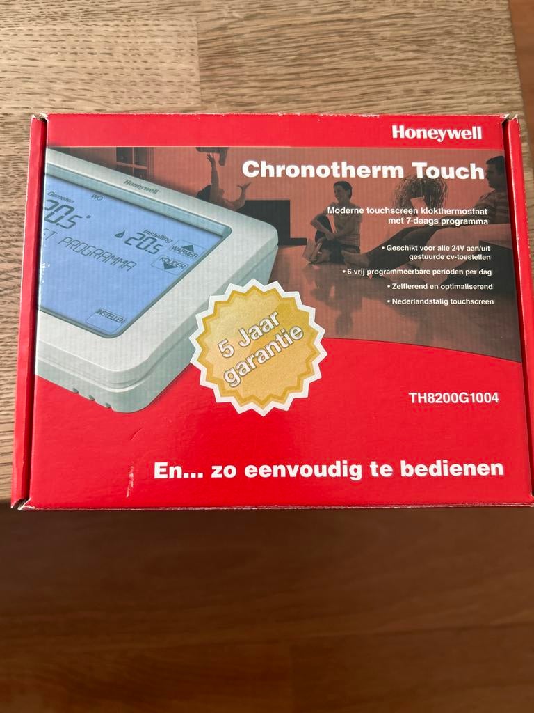 Honeywell Chronotherm Touch klokthermostaat aan/uit, Doe-het-zelf en Verbouw, Thermostaten, Nieuw, Ophalen of Verzenden