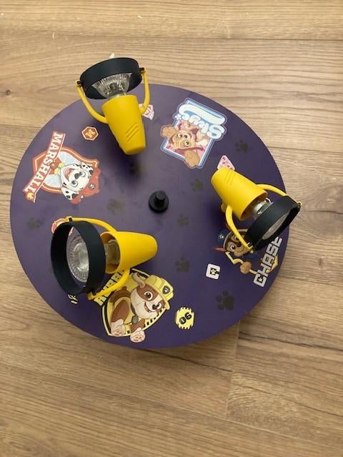 Paw Patrol klok, Kinderen en Baby's, Kinderkamer | Inrichting en Decoratie, Ophalen, Zo goed als nieuw, Klok