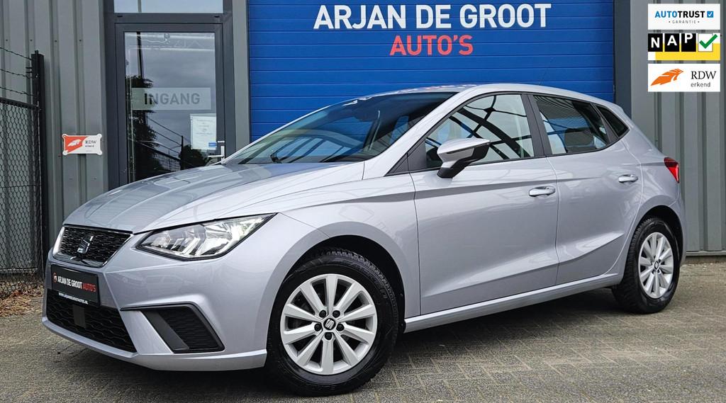 Seat Ibiza 1.0 MPI 80PK Climate Lm Velgen PDC 12-2019 Stoelv, Stof, Gebruikt, Euro 6, 540 kg