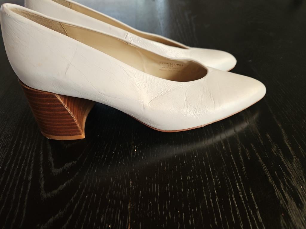 Zara pumps, maat 36, naturel leer, Ophalen, Zo goed als nieuw, Zwart