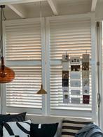 3 houten louvre luiken, Ophalen, Zo goed als nieuw, 50 tot 100 cm, Minder dan 100 cm