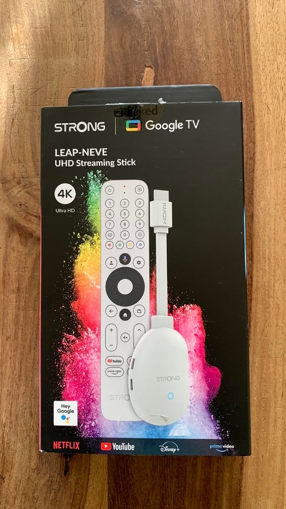 Strong Leap - Neve  UHD Streaming Stick 4K - zgan, Audio, Tv en Foto, Ophalen, Nieuw