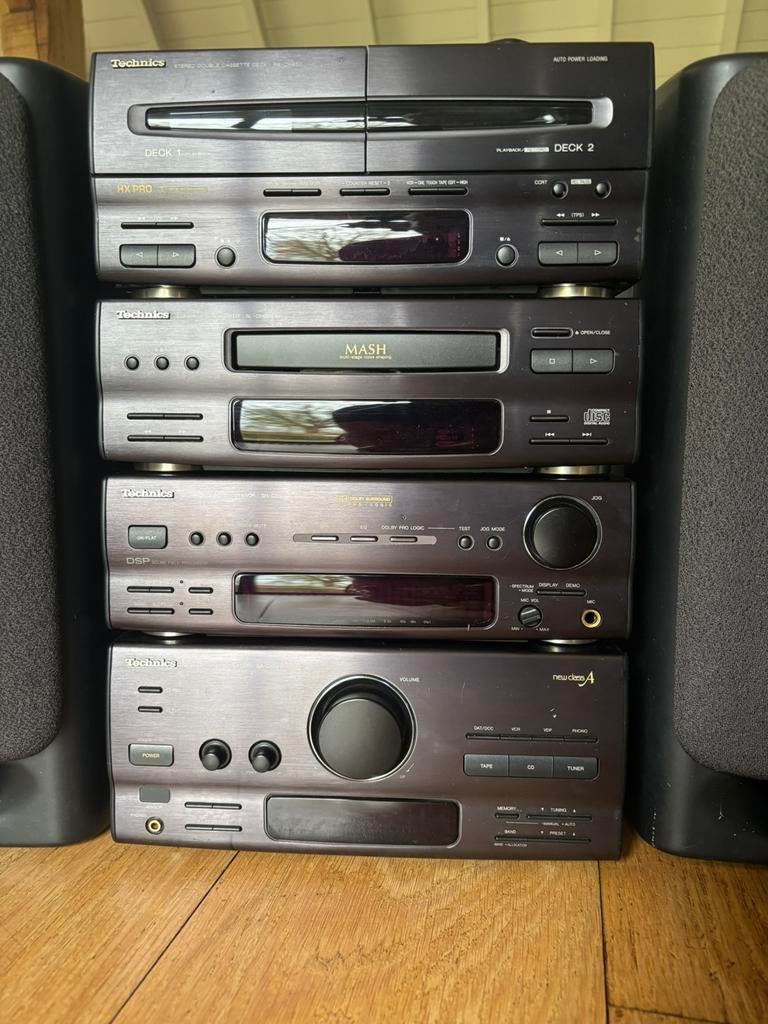 Mooie stereoset Technics CH950 + speakers + AB, Audio, Tv en Foto, Ophalen of Verzenden, Zo goed als nieuw, Speakers, Overige merken
