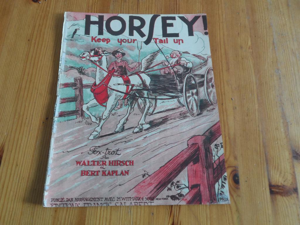 Horsey - walter hirsch / bert kaplan, Gebruikt, Ophalen of Verzenden, Artiest of Componist, Piano