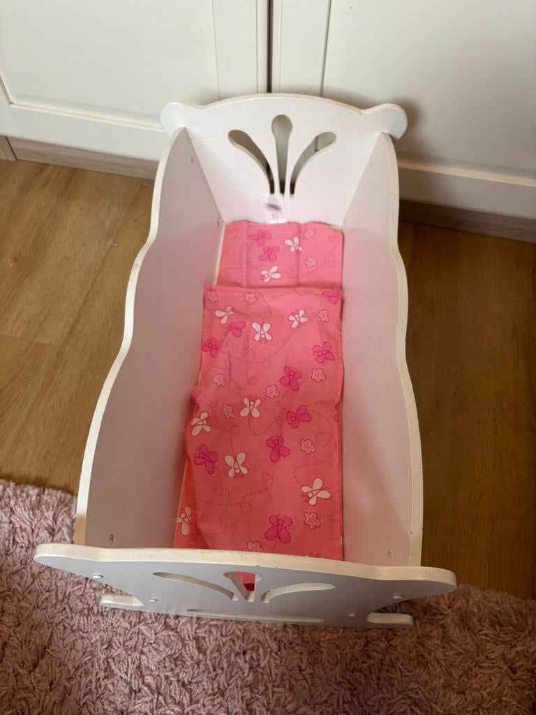 Poppenwiegje, Ophalen, Gebruikt, Babypop