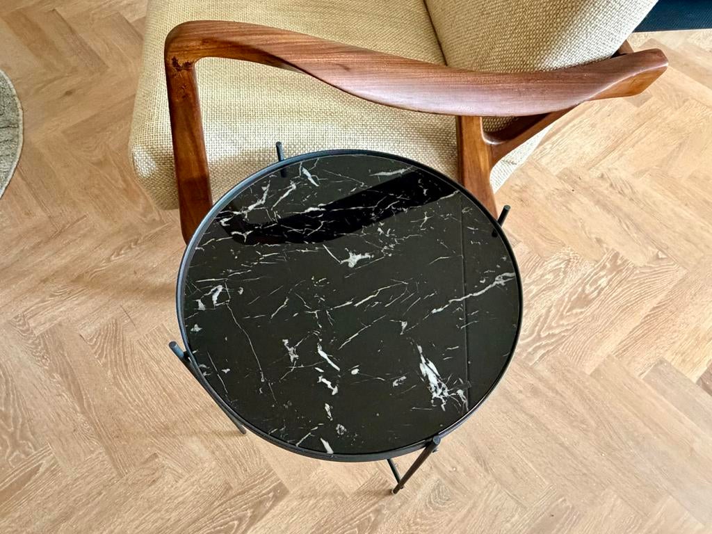 2x bijzettafel Cupid Zuiver marble, € 20 ps, Ophalen, Zo goed als nieuw, Overige merken