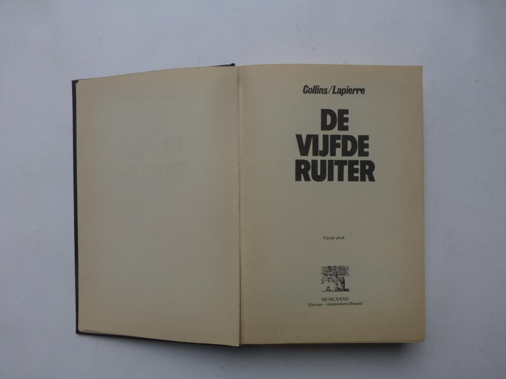 Dominique Lapierre en Larry Collins, De vijfde ruiter, Ophalen of Verzenden, Zo goed als nieuw, Nederland