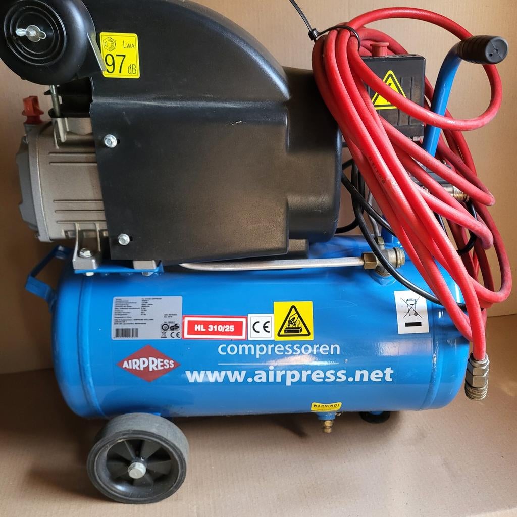 Airpress compressor HL 310/25, Ophalen