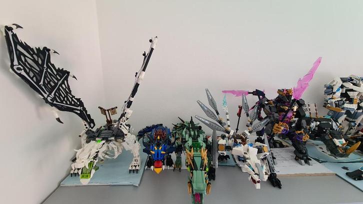 19 Sets Ninjago, Kinderen en Baby's, Speelgoed | Duplo en Lego, Gebruikt, Lego, Complete set, Ophalen