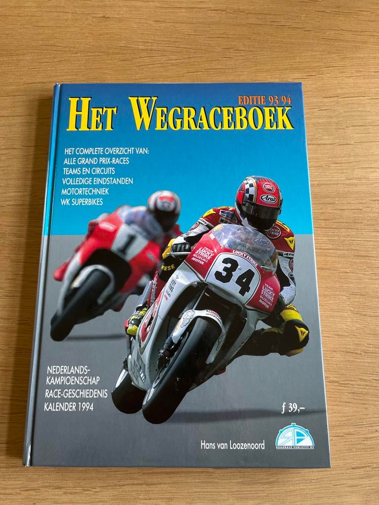 Het Wegraceboek 93/94 hardcover, Ophalen of Verzenden, Gelezen, Algemeen