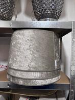 Richmond Lampenkap - Grijs met Krokodillenprint, Ophalen, 25 tot 50 cm, Rond, Zo goed als nieuw