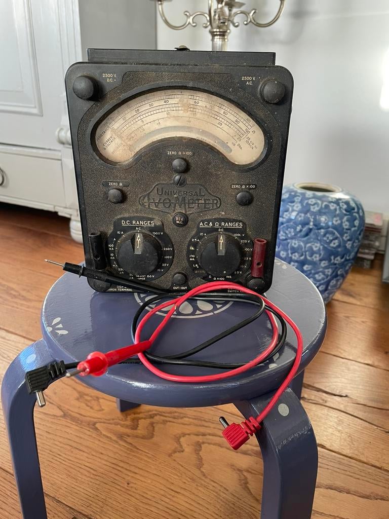 AVO model 8, Ophalen