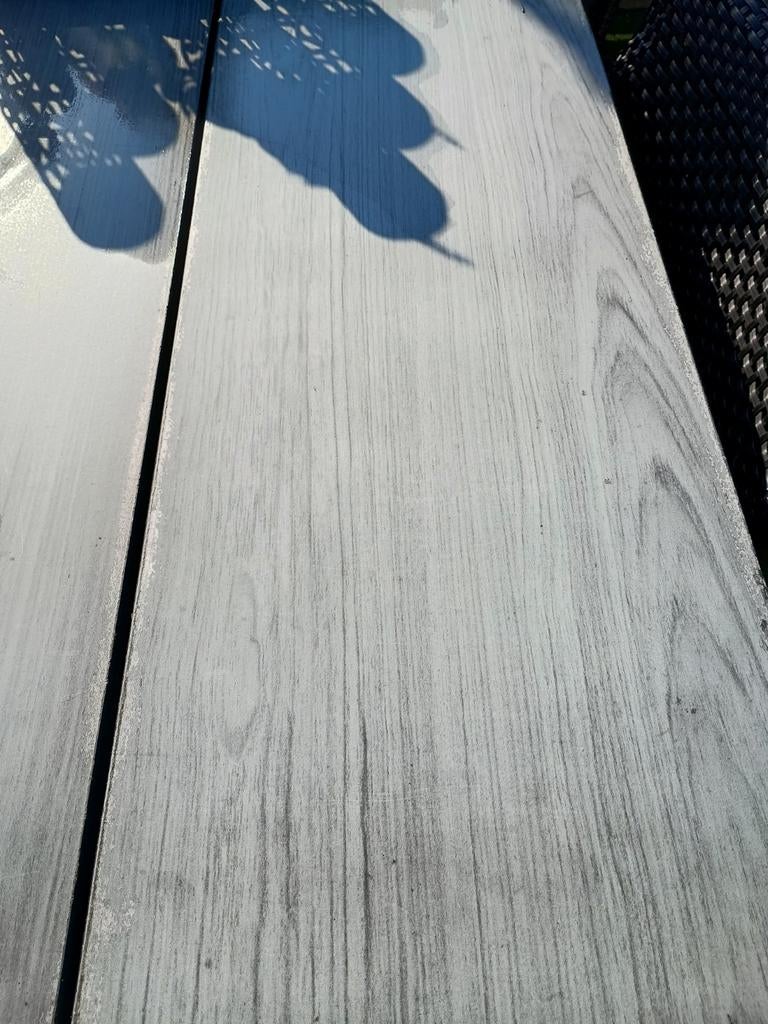 Tuintafel, Tuin en Terras, Ophalen, Gebruikt, Rechthoekig