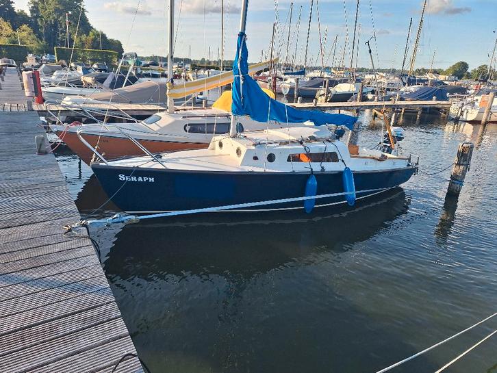 Zielboot Kolibri 560 met trailer(met kenteken), Watersport en Boten, Kajuitzeilboten en Zeiljachten, Gebruikt, Tourjacht of Cruiser