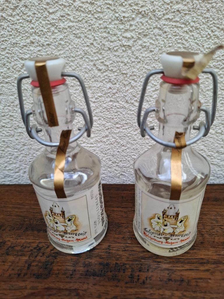 LIKEUR BEUGELFLESJES, 2 STUKS, Ophalen of Verzenden, Zo goed als nieuw, Overige typen