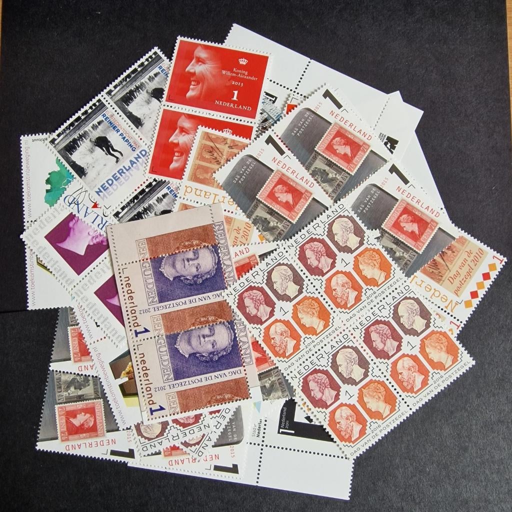 100x Tarief 1 nominaal frankeergeldig €140,-., Postzegels en Munten, Postzegels | Nederland, Verzenden, Na 1940, Postfris