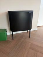 Brabantia Bo Touch Bin prullenbak 11 en 23 liter matt Zwart, Ophalen, Gebruikt, 30 tot 40 liter, Metaal