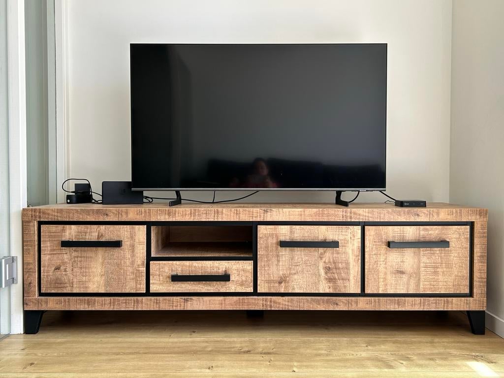 Haco Vibes TV-meubel 180cm - Robuust en Stijlvol, Huis en Inrichting, Kasten | Televisiemeubels, 150 tot 200 cm, Ophalen of Verzenden
