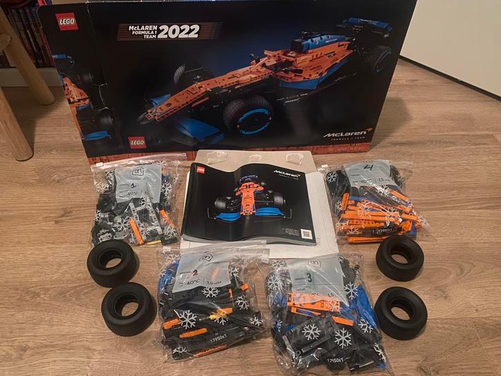 Lego F1 McLaren MCL36 set 42141, Kinderen en Baby's, Speelgoed | Duplo en Lego, Zo goed als nieuw, Lego, Complete set, Ophalen