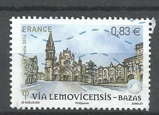 postzegels, Verzenden, Gestempeld