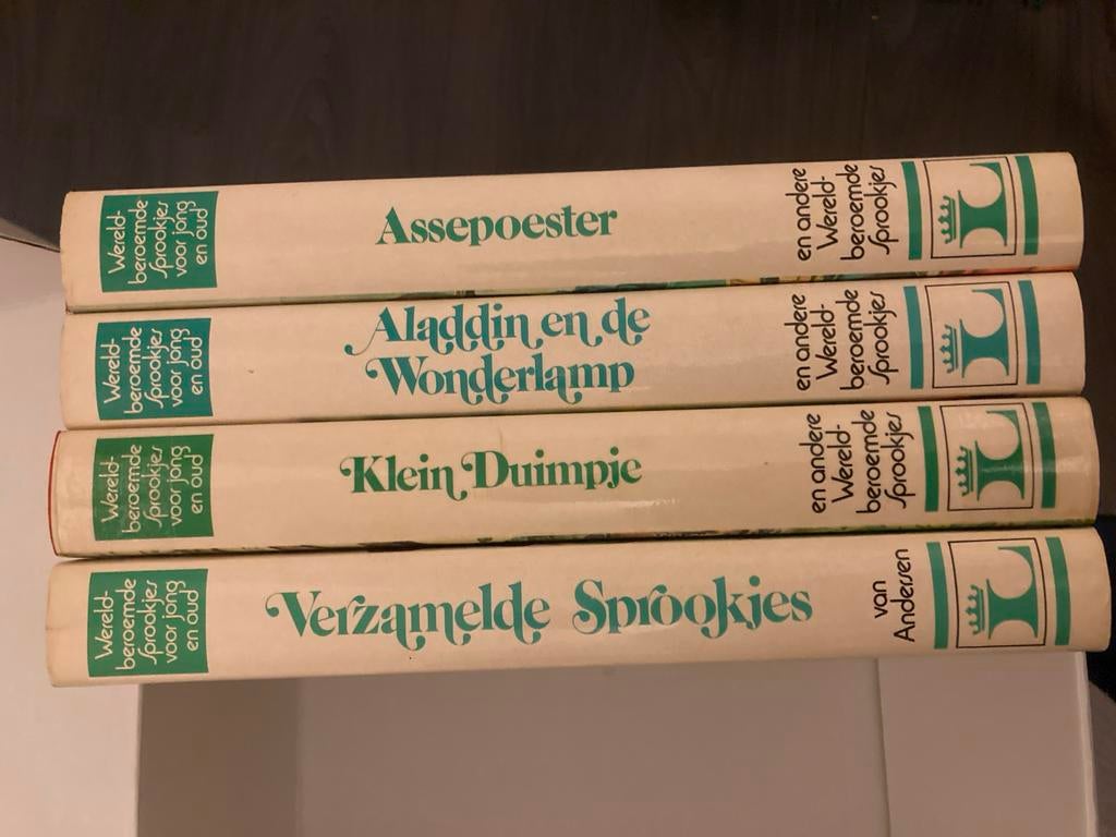4 sprookjesboeken Lekturama, Ophalen, Gelezen