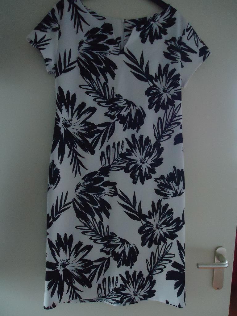 stijlvolle zomerjurk - Sophia - maat S, Wit, Ophalen of Verzenden, Zo goed als nieuw, Knielengte