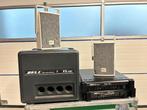 2 sets Bell audio - 2 speakers, 2 audio systems, 1 subwoofer, Overige merken, Ophalen of Verzenden, Zo goed als nieuw, 120 watt of meer