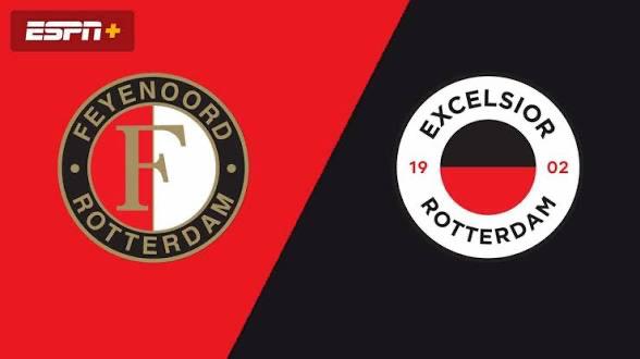 FEYENOORD-EXCELSIOR 2 TOPPLEKKEN AAN HET VELD VAK Z2 DERBY!!, Tickets en Kaartjes, Twee personen