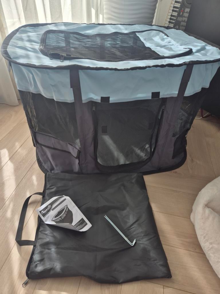 Nieuw...opvouwbare bench 95 x 75 en 60 hoog, Ophalen of Verzenden, Zo goed als nieuw