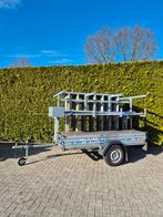 Mooie aluminium rolsteiger met steigeraanhanger  10.20, Doe-het-zelf en Verbouw, Steigers, Ophalen, Rolsteiger of Kamersteiger