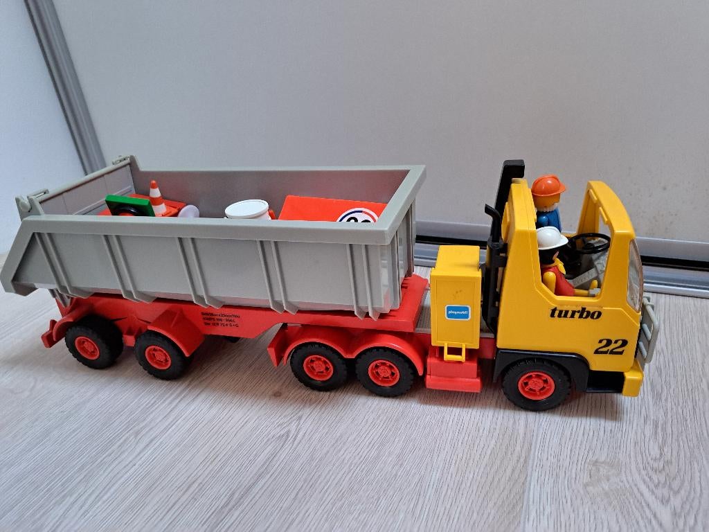 Playmobil vintage werkauto, Kinderen en Baby's, Speelgoed | Playmobil, Ophalen, Gebruikt, Complete set