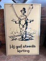 OUDE RAAMHANGER VAN GLAS, Ophalen of Verzenden