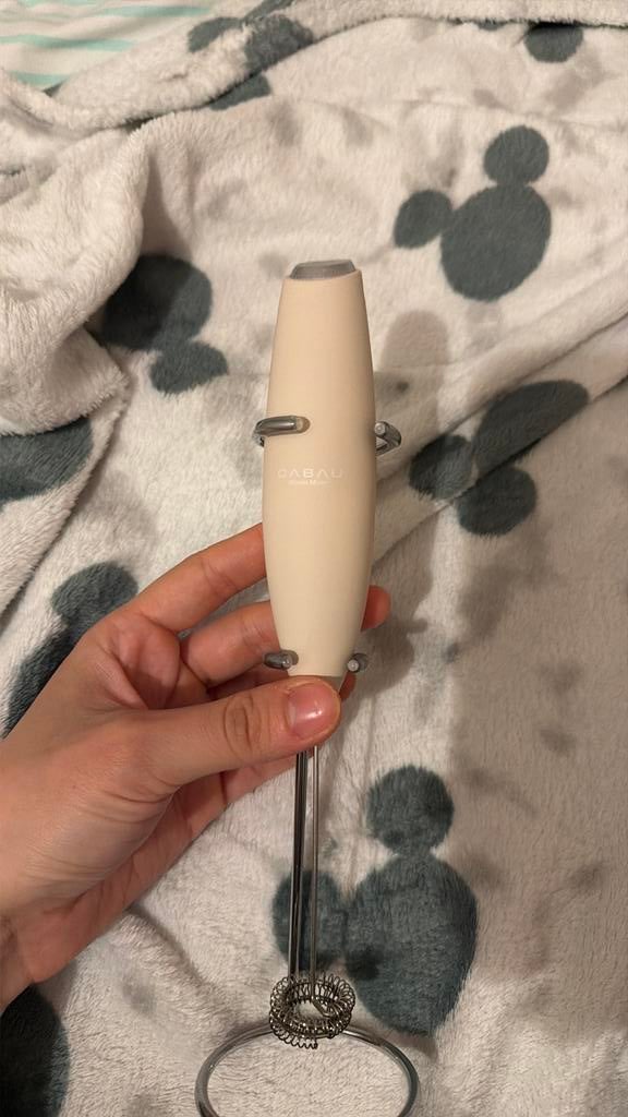 Cabau lifestyle melkopschuimer, Ophalen of Verzenden, Zo goed als nieuw, Overige typen