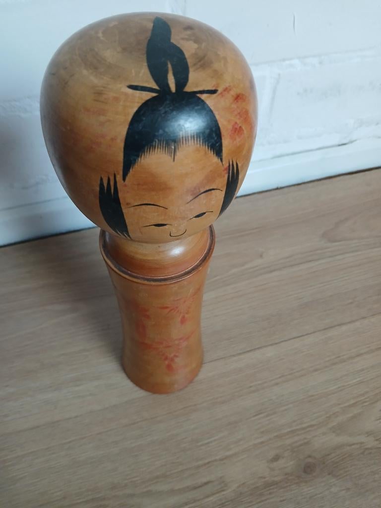 Japanese traditional kokeshi set, Ophalen of Verzenden