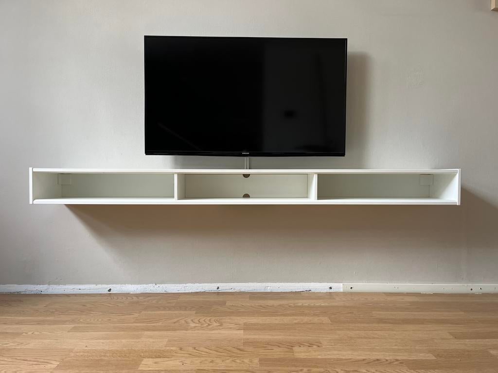Slank IKEA RAMSÄTRA tv meubel, Ophalen, Overige materialen, 150 tot 200 cm, Zo goed als nieuw