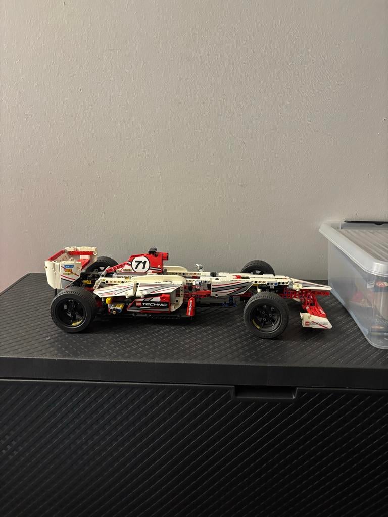 Lego Technic F1 Raceauto (42000) - Inclusief doos en boekjes, Lego, Ophalen of Verzenden, Zo goed als nieuw, Complete set