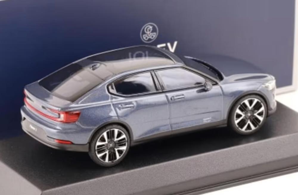 Polestar 2 2024 MIDNIGHT Blauw schaal 1/43 Norev ref. 872011, Verzenden, Nieuw, Auto, Norev