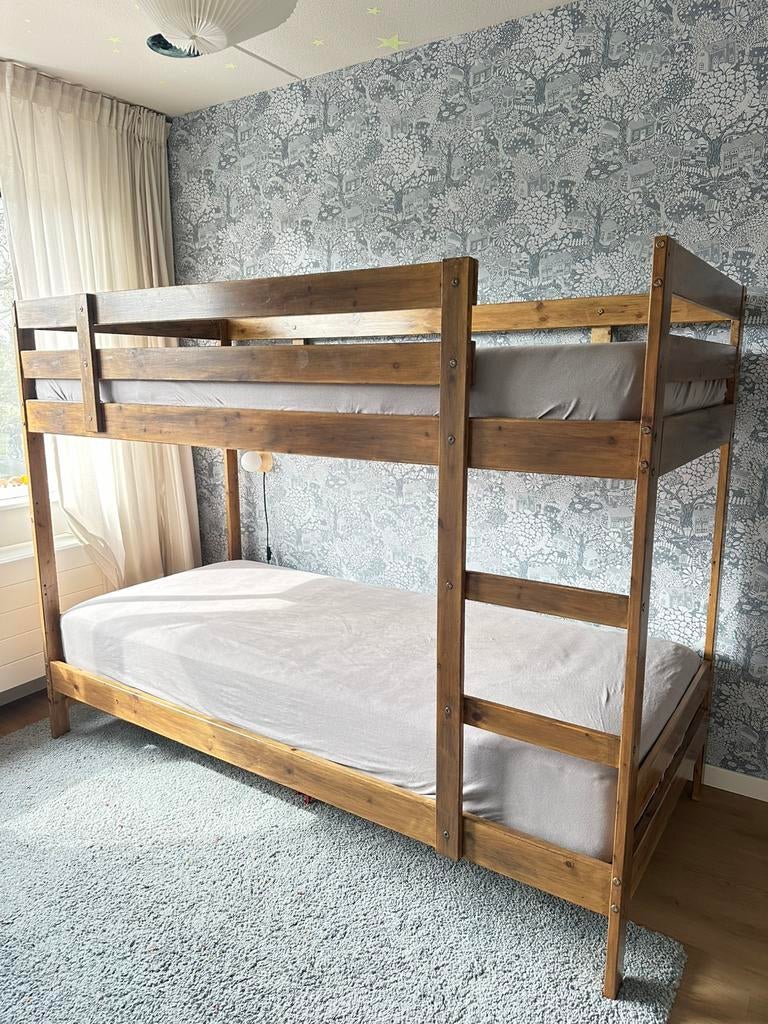 MYDAL Ikea stapelbed, Ophalen, 90 cm, 160 tot 180 cm, Tweepersoons