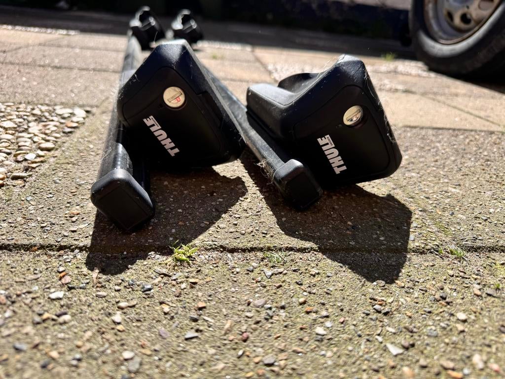 Universele Thule Dakdragers voor Personenauto, Auto diversen, Dakdragers, Ophalen, Zo goed als nieuw