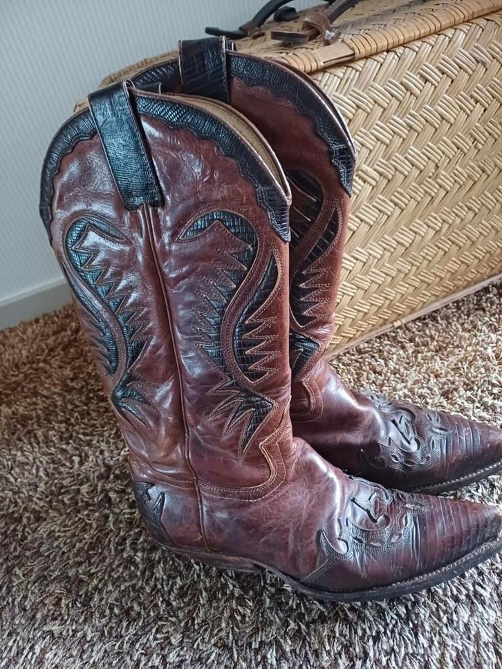 Sendra cowboylaarzen maat 42, Kleding | Dames, Schoenen, Gedragen, Hoge laarzen, Bruin, Ophalen of Verzenden