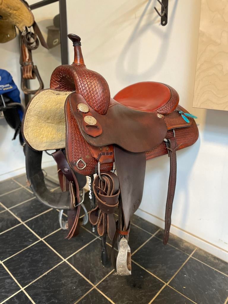 Circle Y, westernzadel incl. toebehoren, Dieren en Toebehoren, Ophalen, Gebruikt, Western