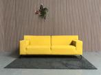 GRATIS LEVERING Jamé Saar Bank Geel 206x85 GEREINIGD, Huis en Inrichting, Driepersoons, 75 tot 100 cm, Ophalen of Verzenden, Zo goed als nieuw