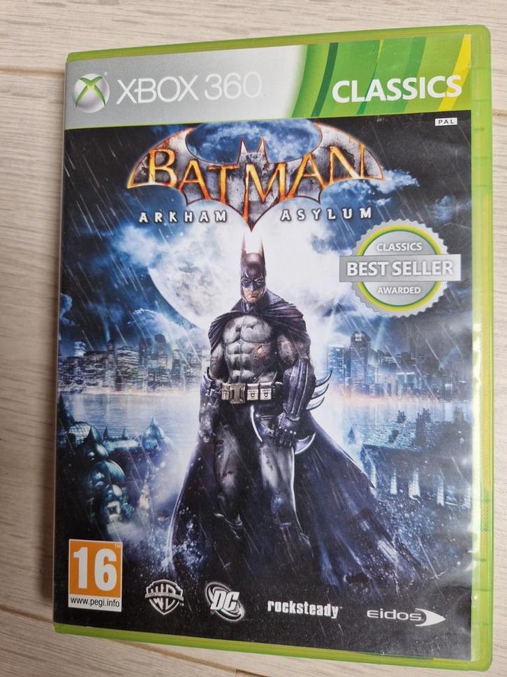 batman arkham asylum dc comics xbox 360 game spel, Spelcomputers en Games, Games | Xbox 360, Zo goed als nieuw, Avontuur en Actie