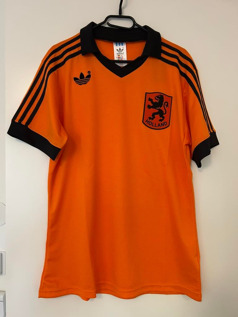Nederlands Elftal shirt 1980, maat L, Ophalen of Verzenden, Zo goed als nieuw, Shirt