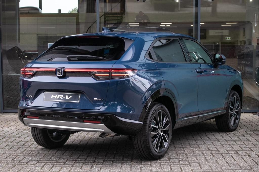 Honda HR-V 1.5 e:HEV Advance - Cons.prijs rijklr | Honda Sen, 12 maanden, Lichtsensor, Blauw, Leder en Stof