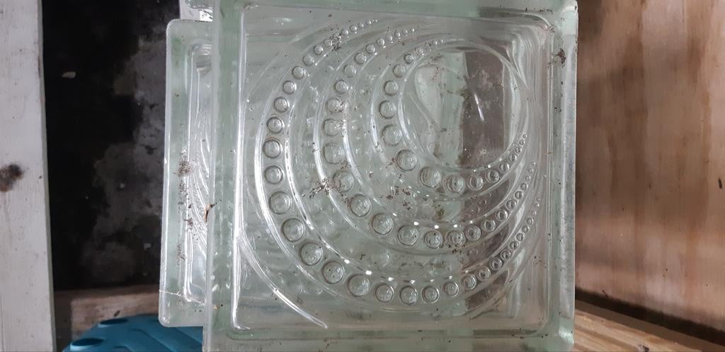 Retro glazen stenen, Doe-het-zelf en Verbouw, Ophalen