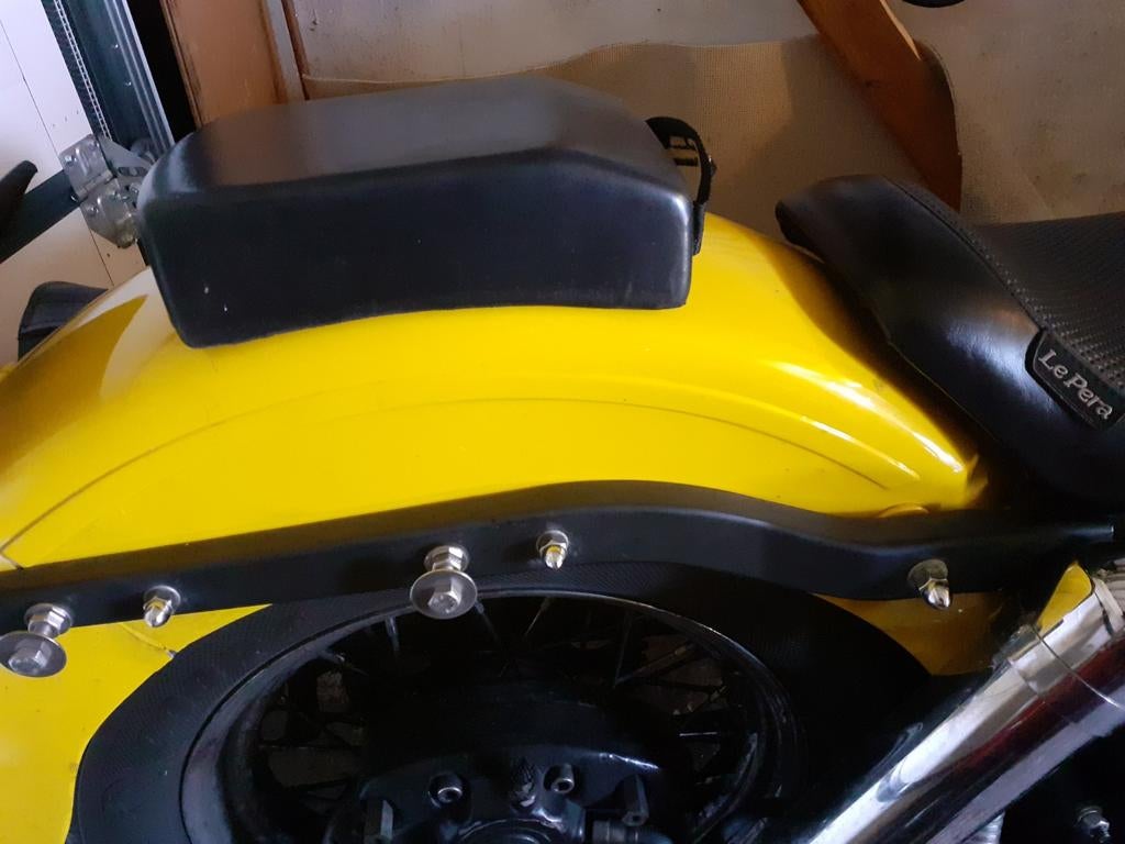 Xzotic Cycle Products Plakzadel / Zuignap Passagierszadel, Motoren, Ophalen of Verzenden, Gebruikt