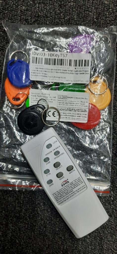 RFID Copier Duplicator Programmeur met Tags, Ophalen of Verzenden, Nieuw
