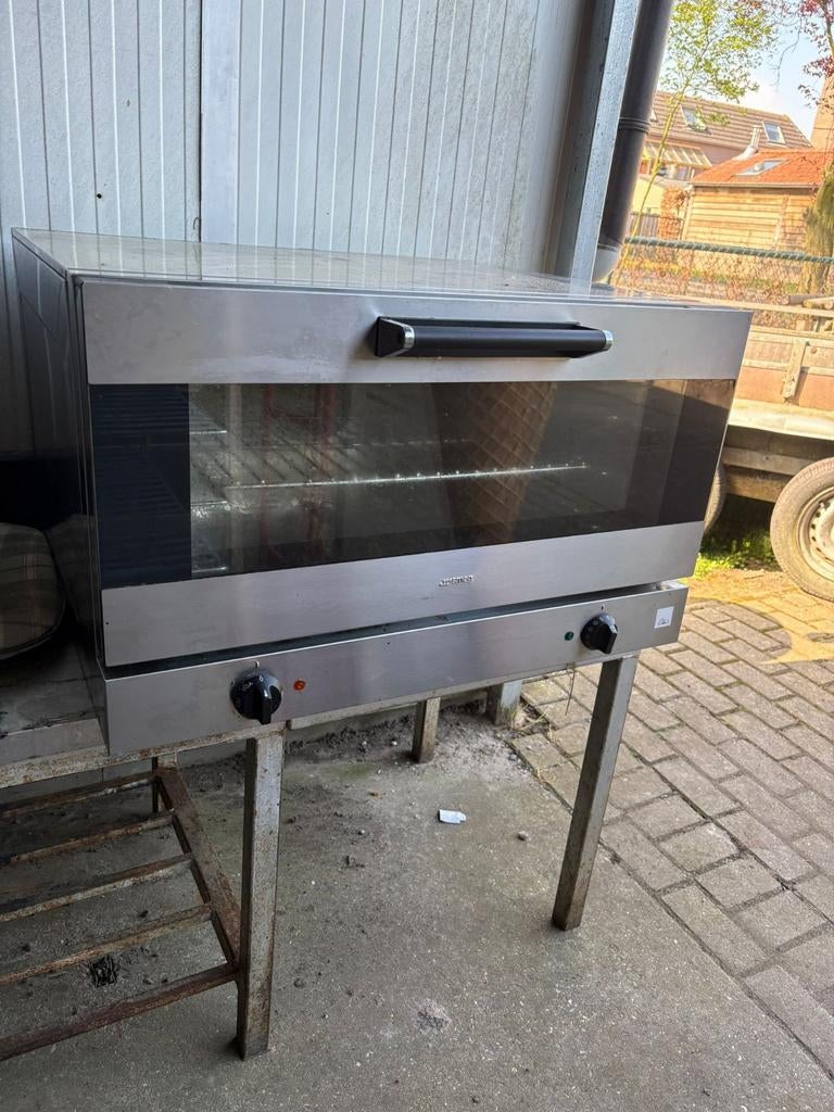 Smeg alfa 410 2 3jaar oud maten b 8o d 75 h 57, Ophalen of Verzenden