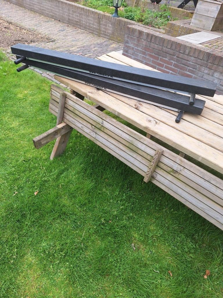 2 Turnbalken á 1.50m, Maat 36 t/m 42, Ophalen, Materiaal